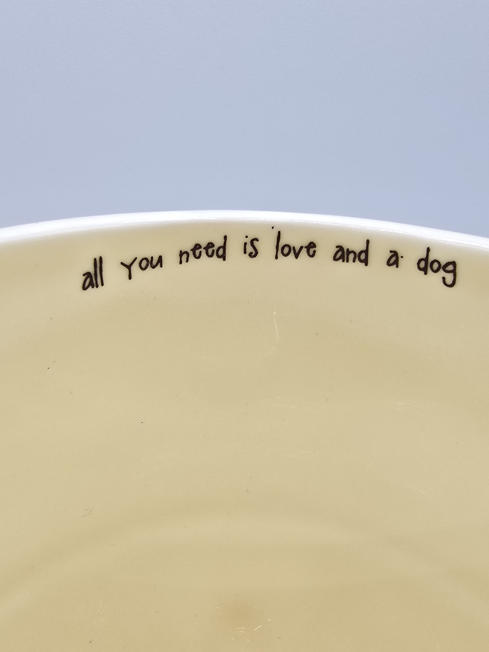 "All You Need Is Love And A Dog," Figural Dog 16 oz. Coffee Mug/Cup Natural Life - Picture 6 of 11